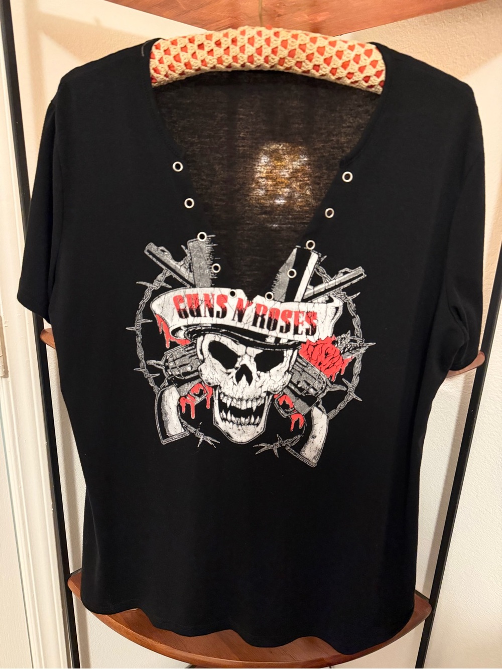 Guns N Roses Black womens Tshirt - Picture 3 of 8